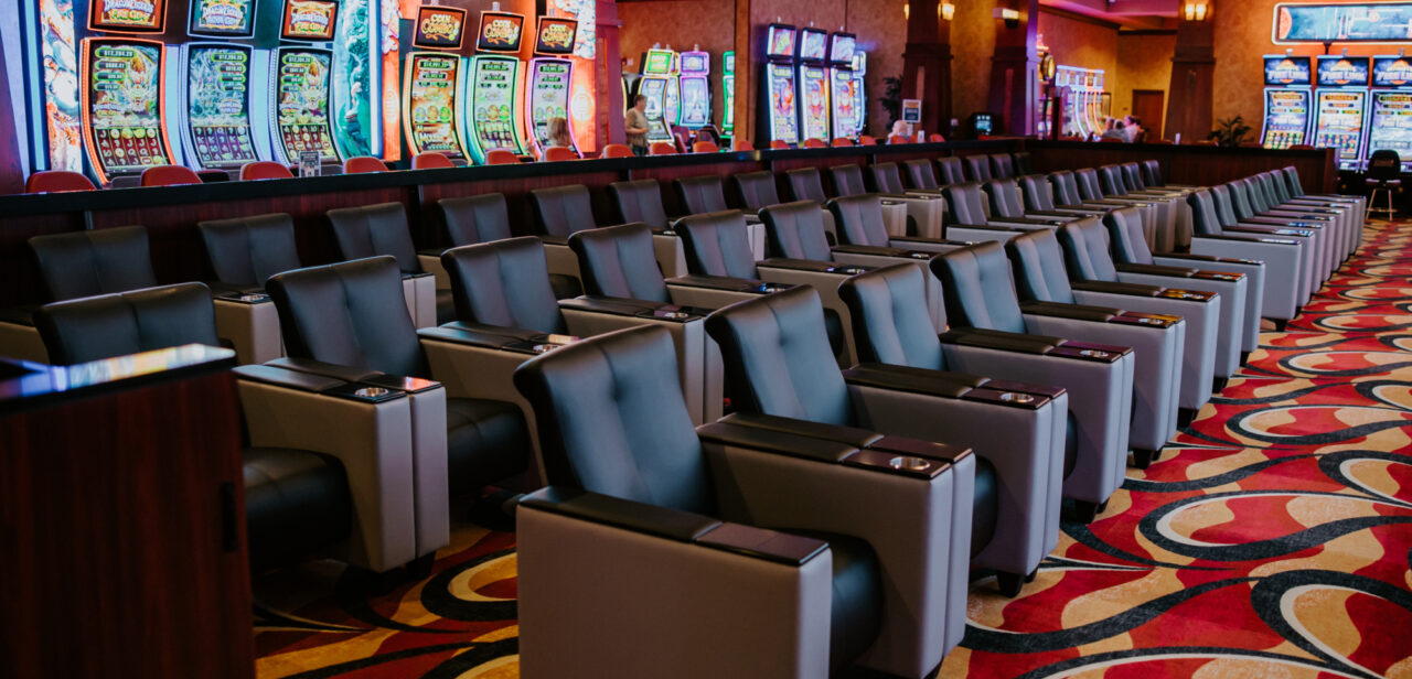 Chairs to view sports at the sportsbook