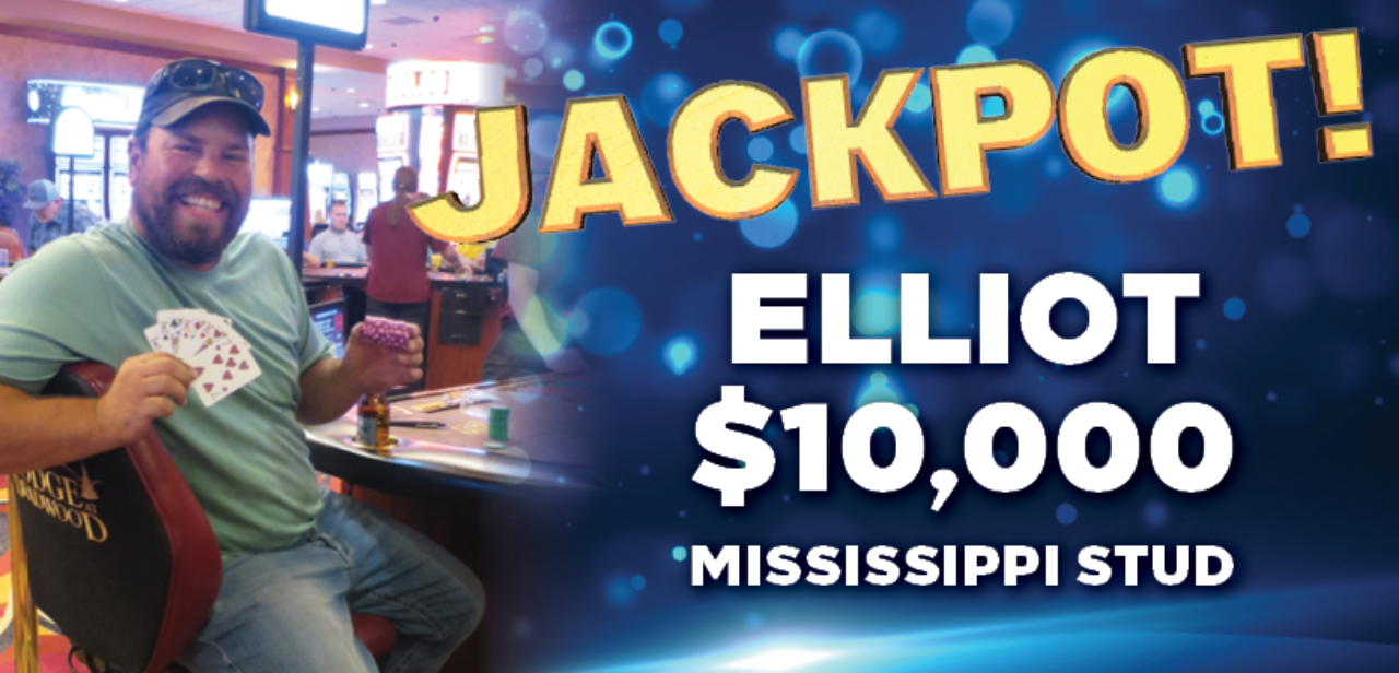 Elliot won $10,000