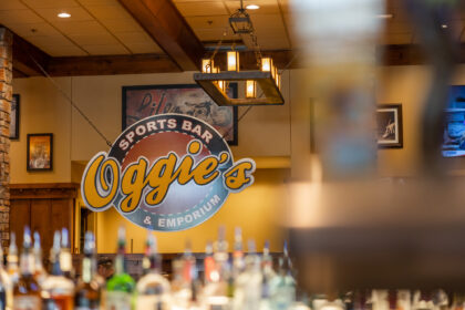 Oggie's Sports Bar sign