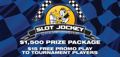 $1,500 prize package for slot jockey championship